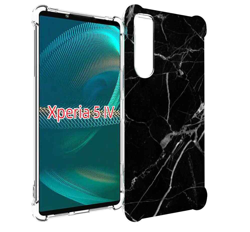 

Чехол MyPads разбитое стекло для Sony Xperia 5 IV (5-4), Прозрачный, Tocco