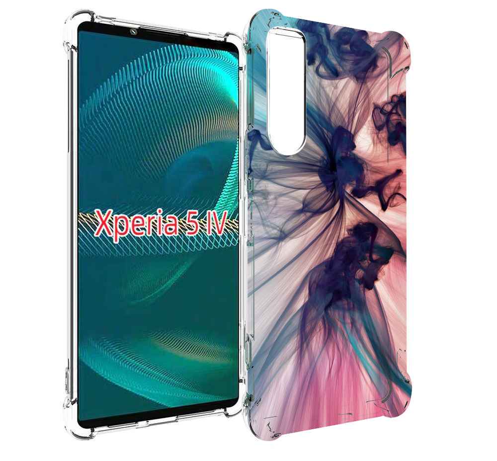

Чехол MyPads разноцветный дым для Sony Xperia 5 IV (5-4), Прозрачный, Tocco