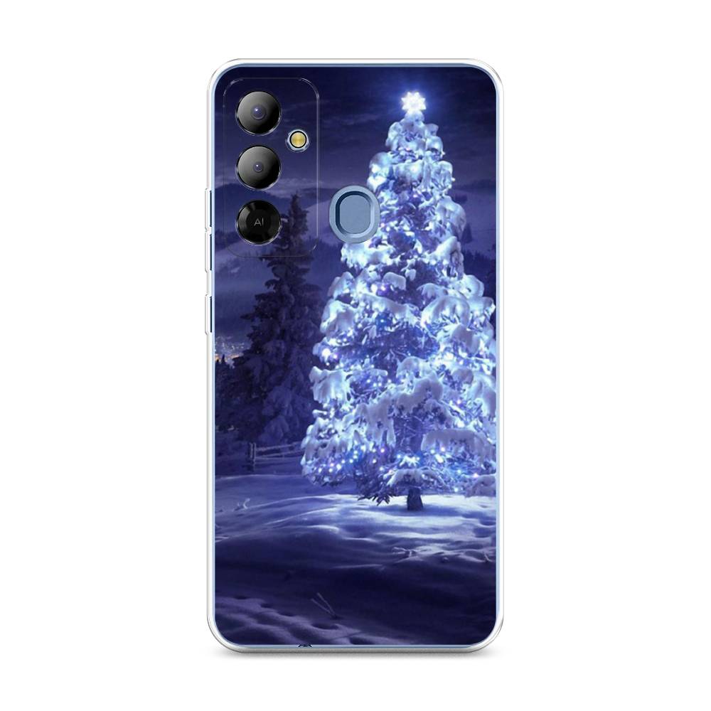 

Чехол на Tecno Pop 6 Go "Зима 4", Синий;черный;белый, 302950-2