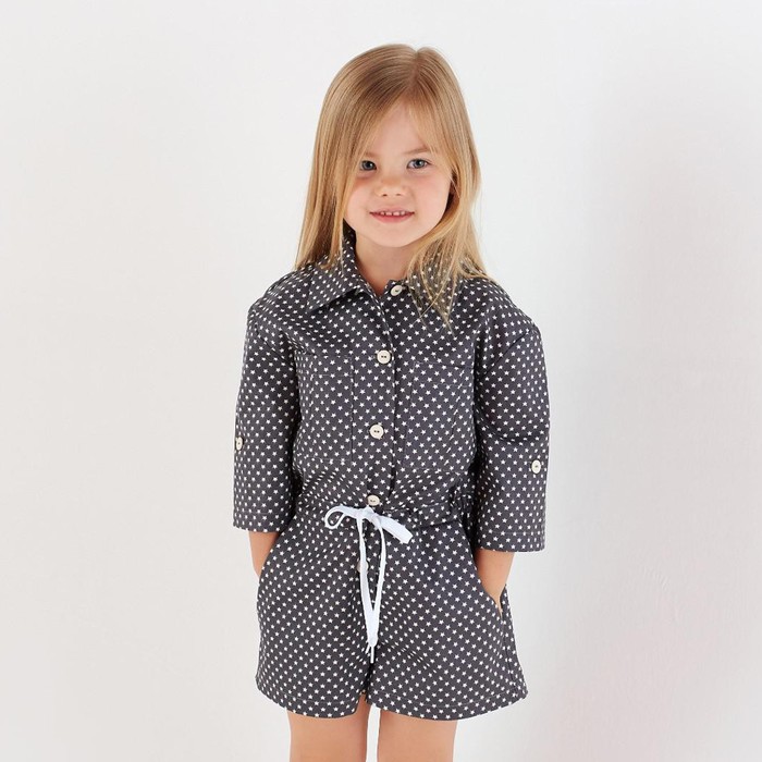 

Комбинезон детский KAFTAN П00000560, серый, 98, Summer cotton KAFTAN KIDS
