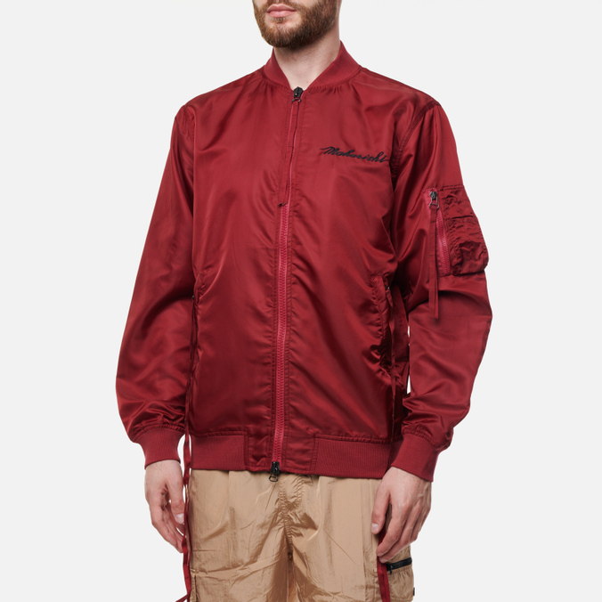 

Бомбер мужской MAHARISHI 8098-TIBETAN RED красный XL, 8098-TIBETAN RED