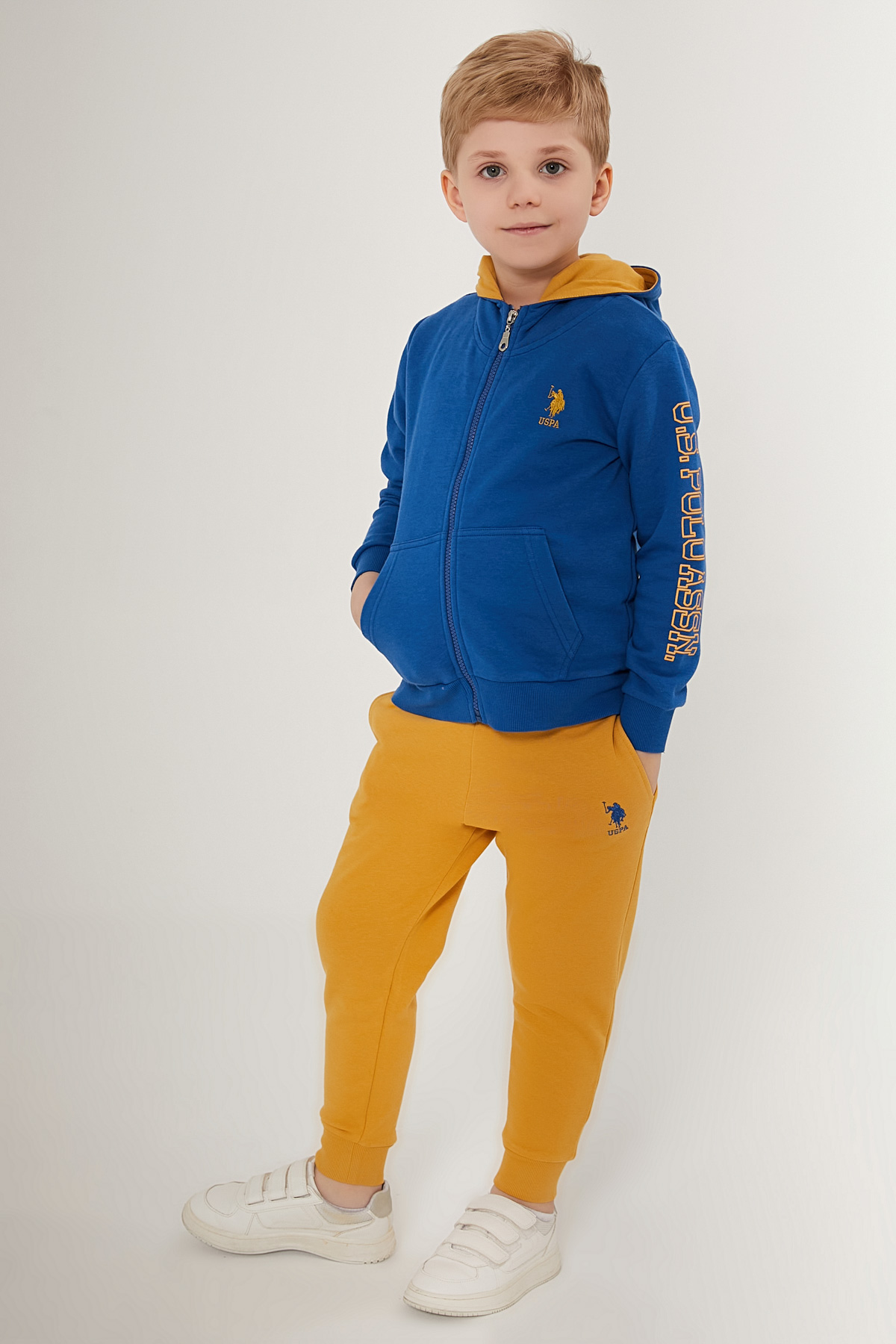 

Костюм повседневный US Polo Assn G083SZ0HF0US1559_VR045, синий, желтый, 116, G083SZ0HF0US1559_VR045