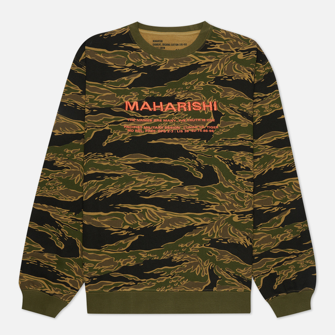 фото Свитшот мужской maharishi 8100-mgt хаки l