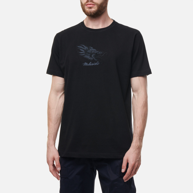 

Футболка мужская MAHARISHI 8129-BLACK черная XL, 8129-BLACK