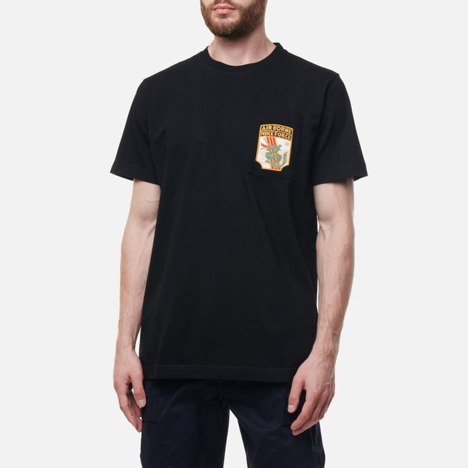 

Футболка мужская MAHARISHI 9801-BLACK черная S, 9801-BLACK