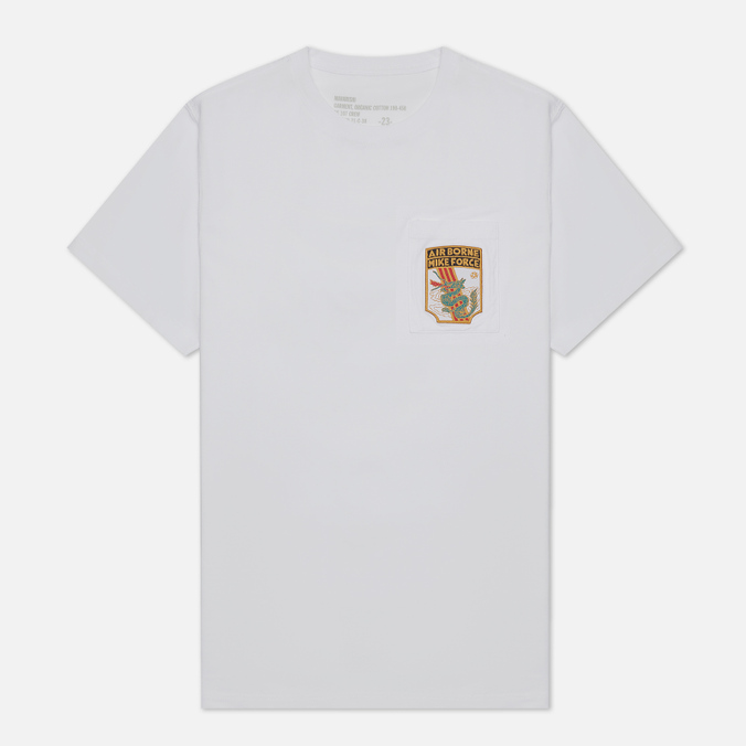 

Футболка мужская MAHARISHI 9801-WHITE белая M, 9801-WHITE