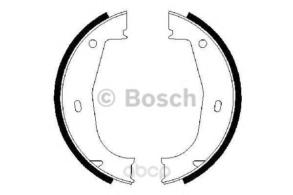 

Тормозные колодки Bosch барабанные 986487520