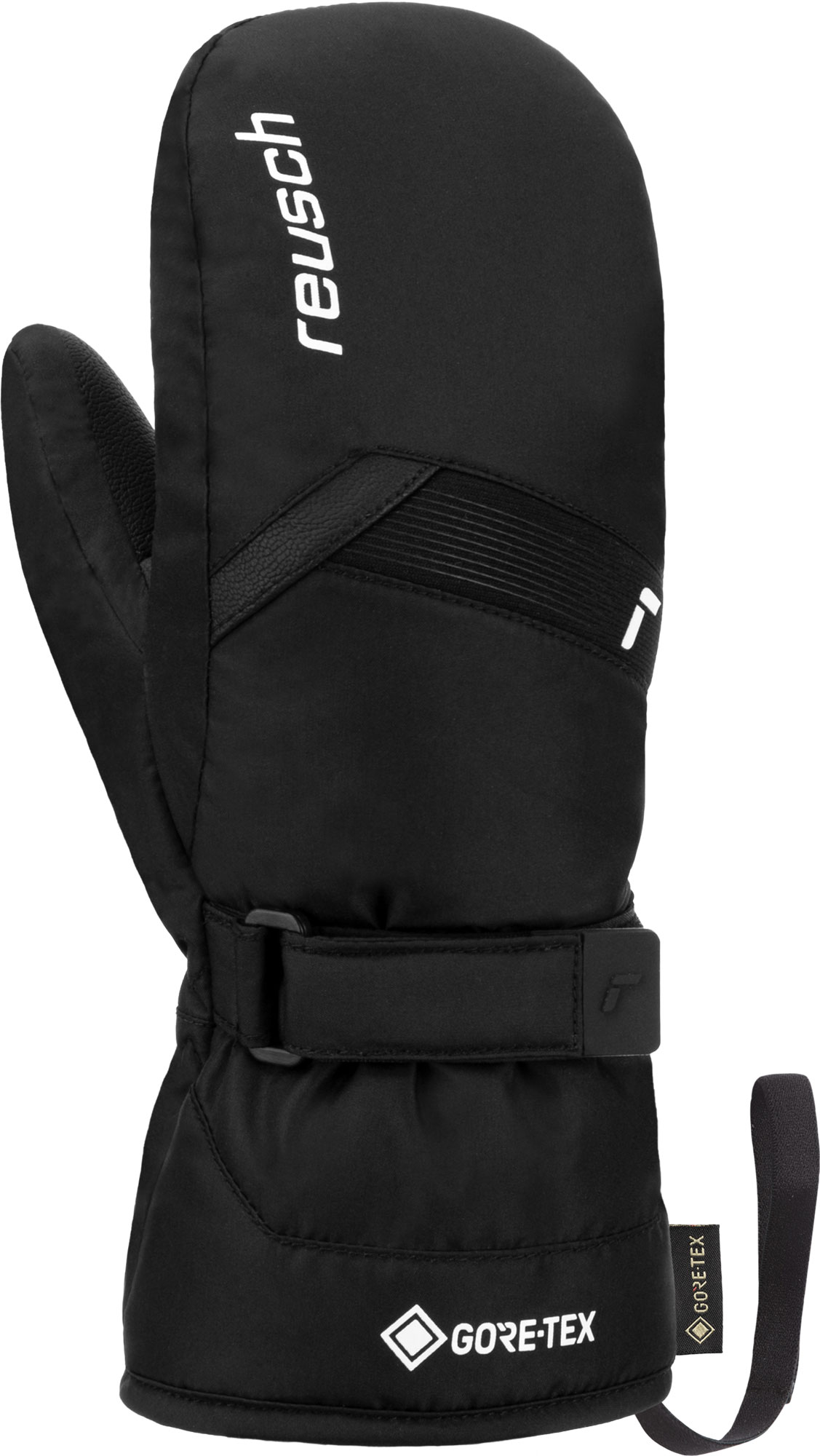 Варежки Горнолыжные Reusch Flash Gore-Tex Junior Mitten Black/White (Inch (Дюйм):6) Китай черный,  белый