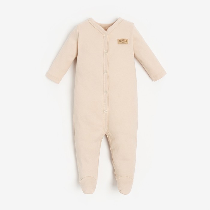 

Комбинезон детский MINAKU Р00012641, бежевый, 74, MINAKU: Basic Line BABY