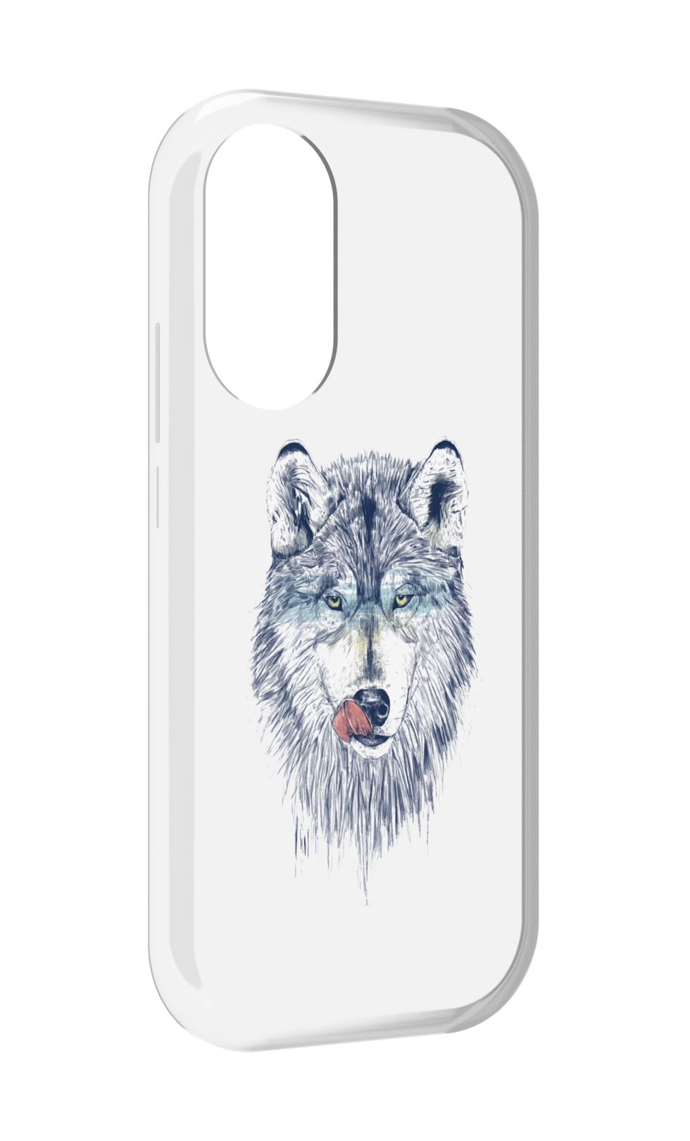 

Чехол MyPads голодгый волк для Honor X7, Прозрачный, Tocco