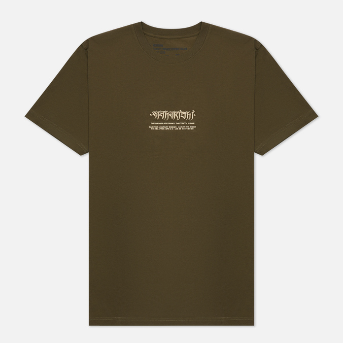 фото Футболка мужская maharishi 9808-olive хаки xl