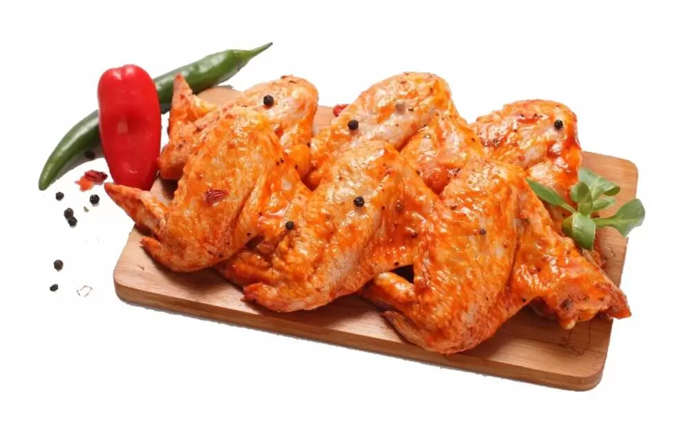 

Крылья куриные в маринаде охлажденные