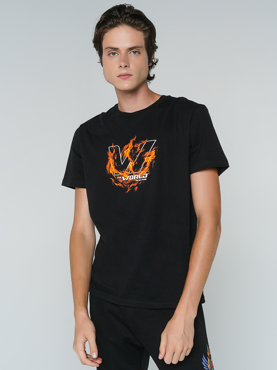 

Футболка мужская ТВОЕ 83651 черная XXL, 83651