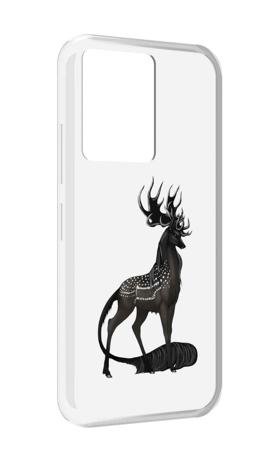 

Чехол MyPads красивый-черный-олень для Infinix Note 12 5G X671 / Note 12 Pro 5G, Прозрачный, Tocco
