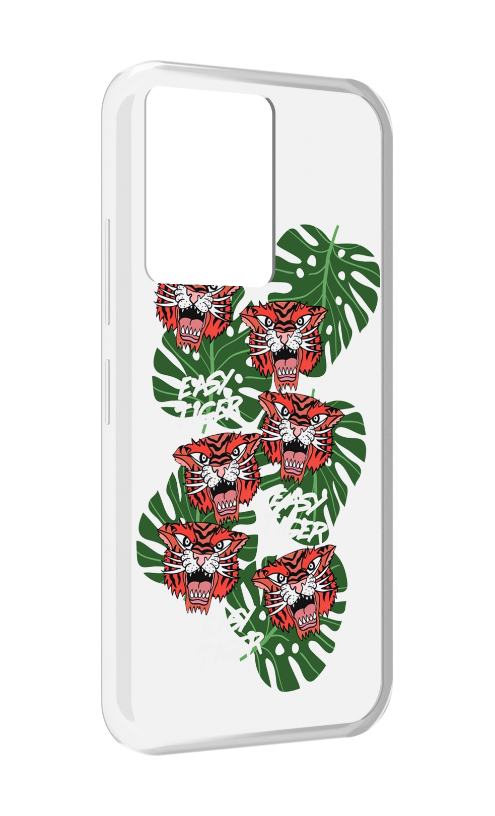 

Чехол MyPads красные-тигры для Infinix Note 12 5G X671 / Note 12 Pro 5G, Прозрачный, Tocco