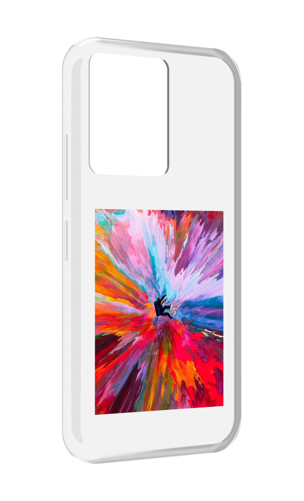 

Чехол MyPads красочный астранавт для Infinix Note 12 5G X671 / Note 12 Pro 5G, Прозрачный, Tocco