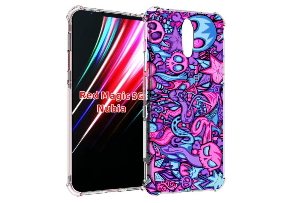 

Чехол MyPads крутой-паттерн для ZTE Nubia Red Magic 1 5G, Прозрачный, Tocco