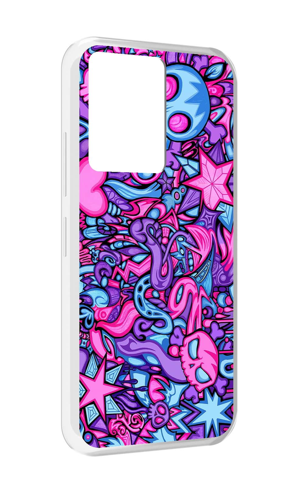

Чехол MyPads крутой-паттерн для Infinix Note 12 5G X671 / Note 12 Pro 5G, Прозрачный, Tocco