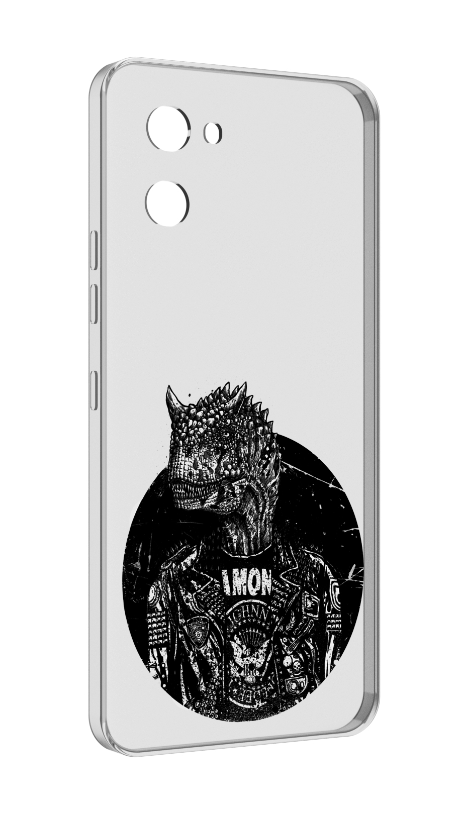 

Чехол MyPads динозавр в куртке для UMIDIGI G1, Прозрачный, Tocco