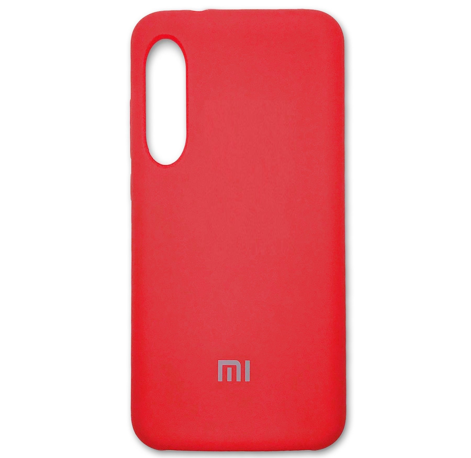 

Чехол для телефона Xiaomi Mi CC9e/A3 silicone cover красный