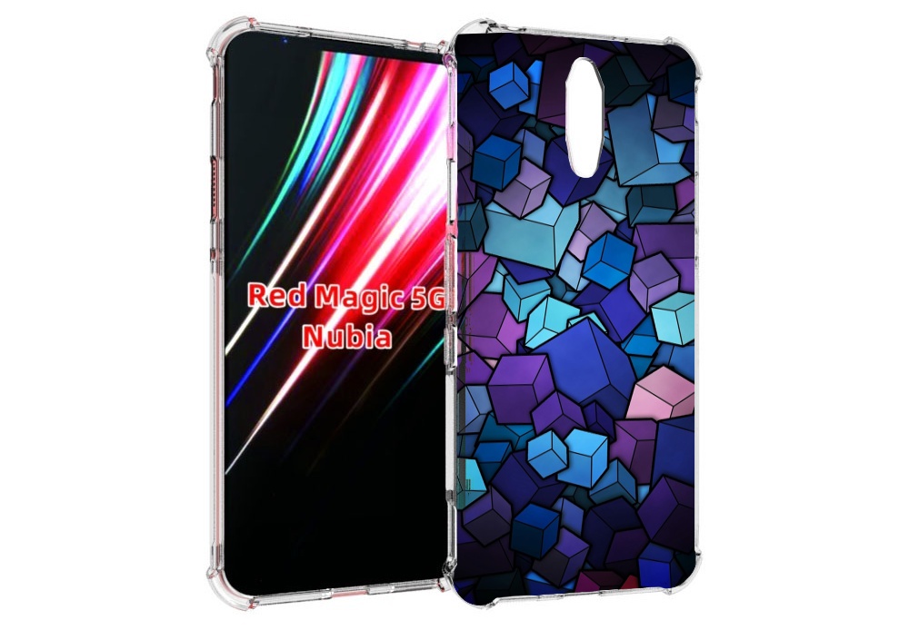 

Чехол MyPads лепестки для ZTE Nubia Red Magic 1 5G, Прозрачный, Tocco