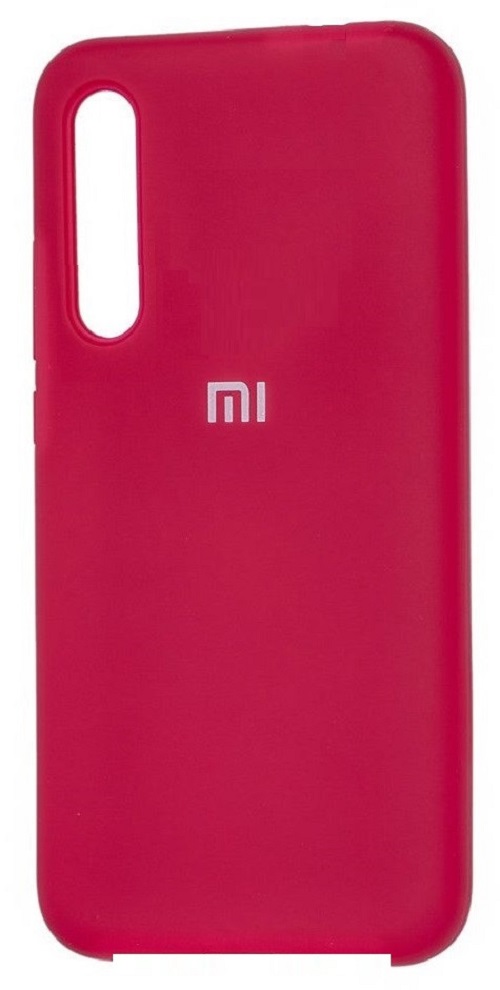 

Чехол для телефона Xiaomi Mi CC9e/A3 silicone cover Малиновый, Красный