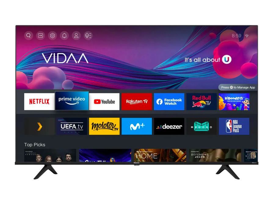 

Телевизор Hisense 85A6BG CH 85", Черный, 85A6BG