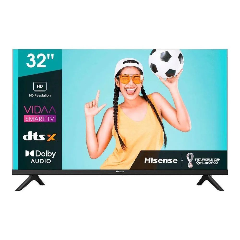 

Телевизор Hisense 32A4BG, 32"(81 см), HD, Черный, 32A4BG