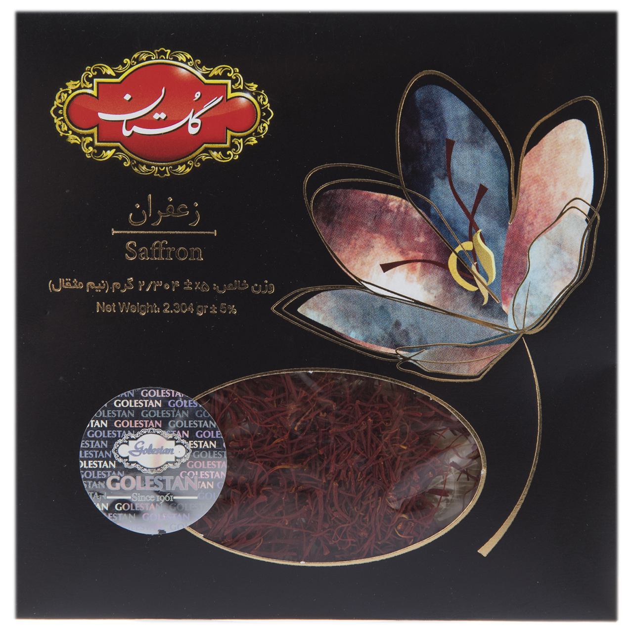 

Шафран Golestan 2,304 г, 730373