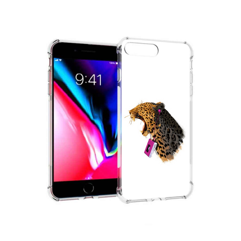 

Чехол MyPads Tocco для Apple iPhone 8 Plus MP3 (PT70866.609.19), Прозрачный, Tocco