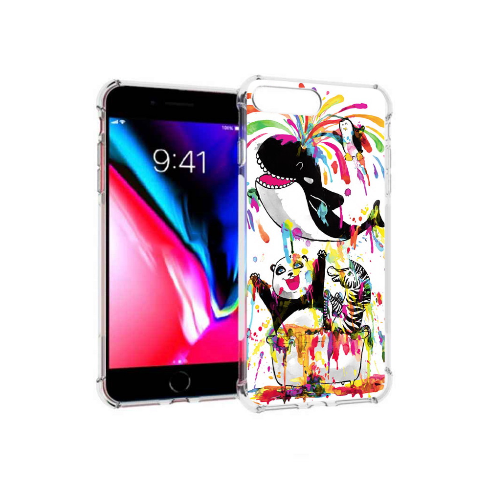 

Чехол MyPads Tocco для Apple iPhone 8 Plus Хиппи кит (PT70866.609.191), Прозрачный, Tocco