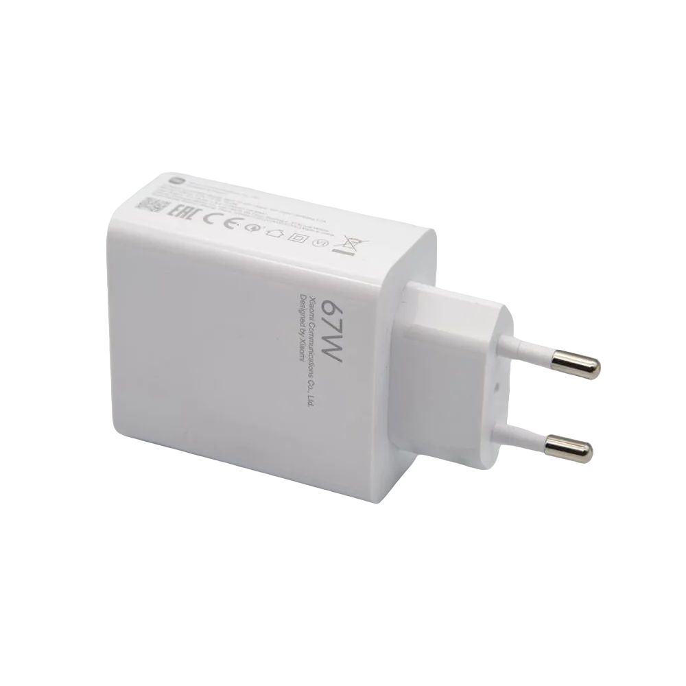 Сетевое зарядное устройство Xiaomi Adaptor 67W (MDY-12E-EF) White