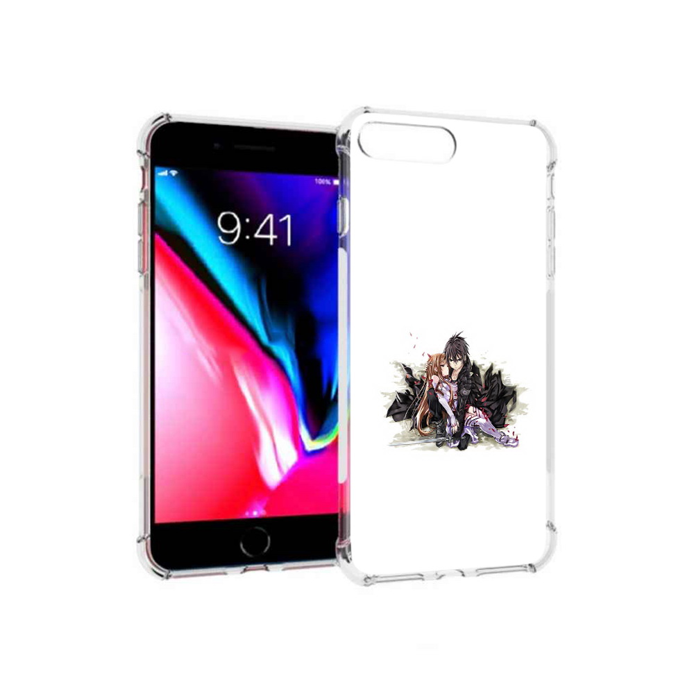 

Чехол MyPads Tocco для Apple iPhone 8 Plus аниме асуна (PT70866.609.222), Прозрачный, Tocco