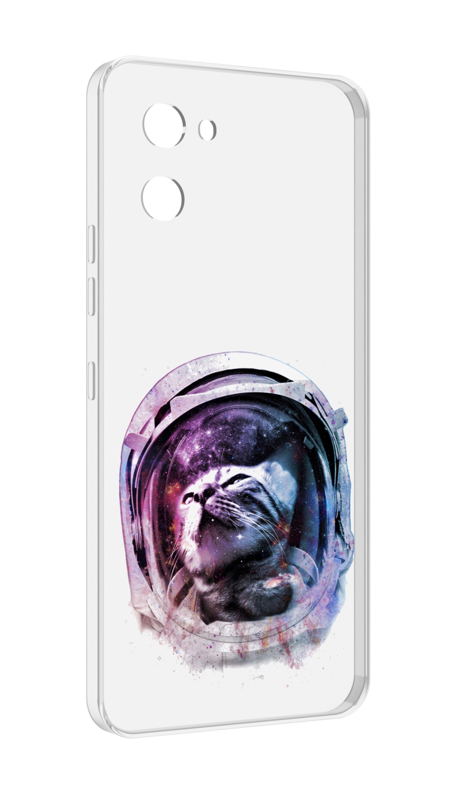 

Чехол MyPads кот в шлеме для UMIDIGI G1, Прозрачный, Tocco