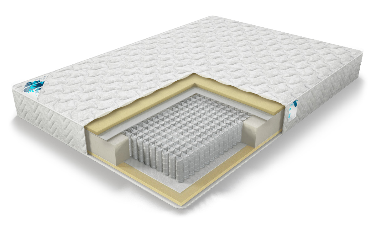 

Матрас ортопедический пружинный DIMAX Практик Базис Плюс 1000 190х195, Практик Базис Плюс 1000