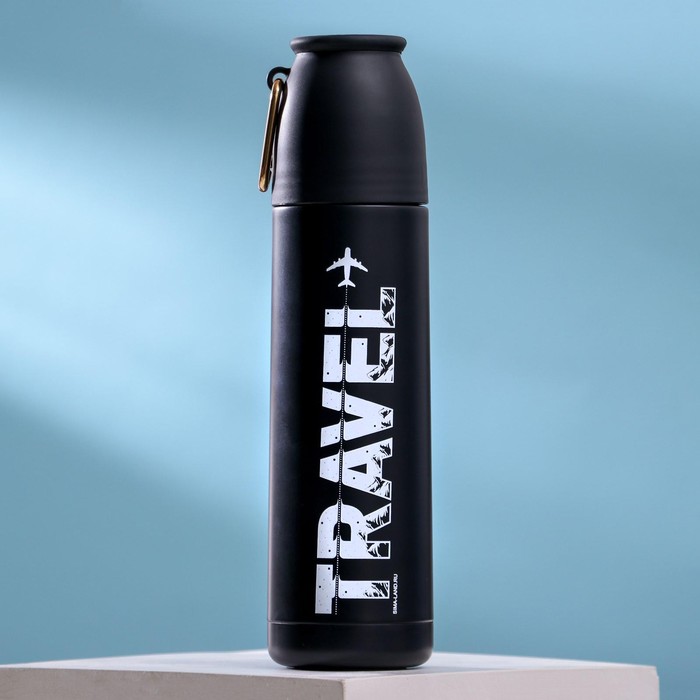 

Термос с карабином Travel, 500 мл