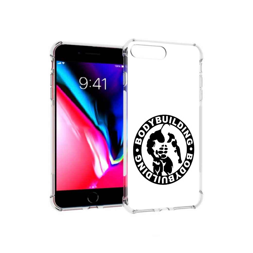 

Чехол MyPads Tocco для Apple iPhone 8 Plus бодибилдинг (PT70866.609.240), Прозрачный, Tocco