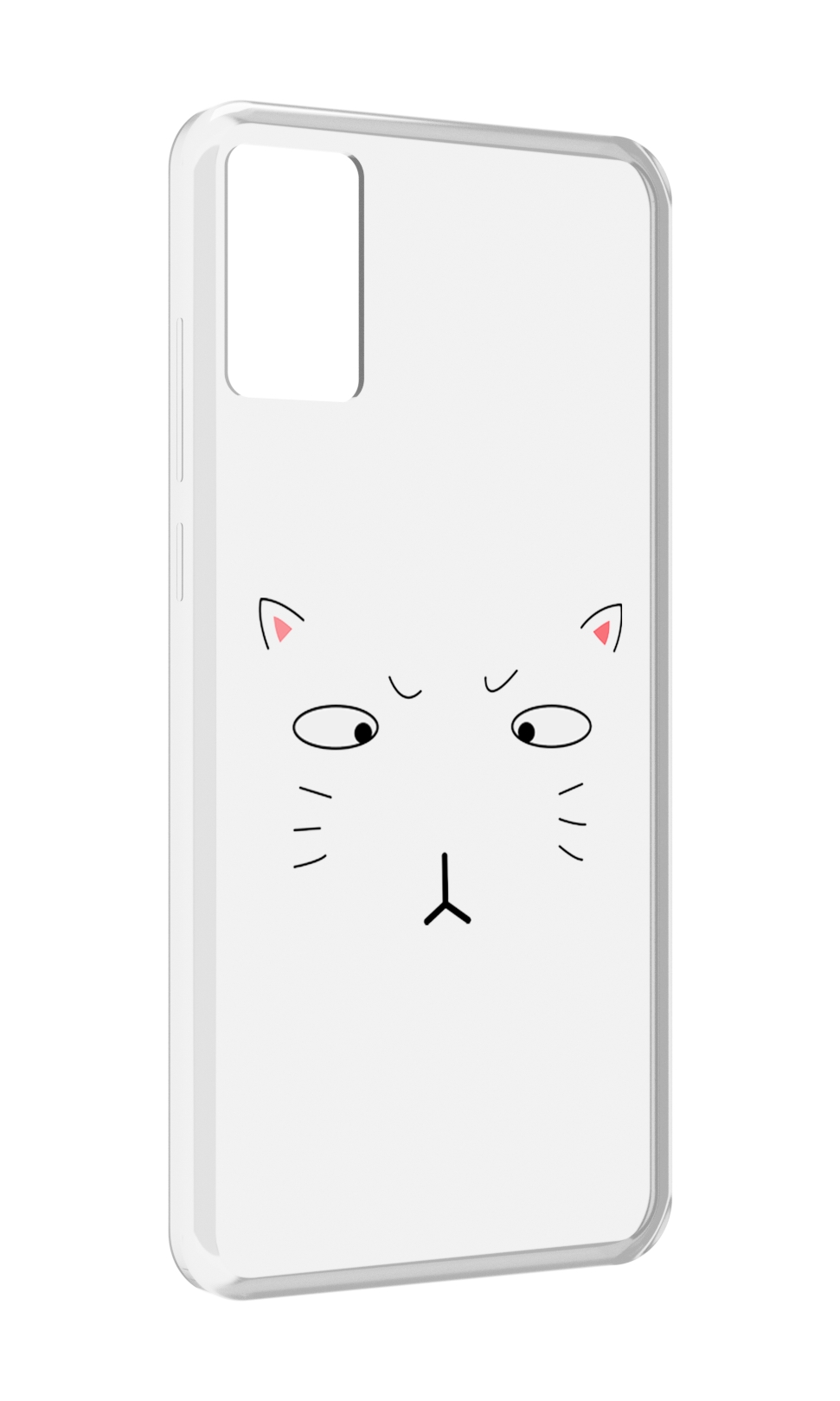 

Чехол MyPads кот-части-лица для CUBOT P50, Прозрачный, Tocco