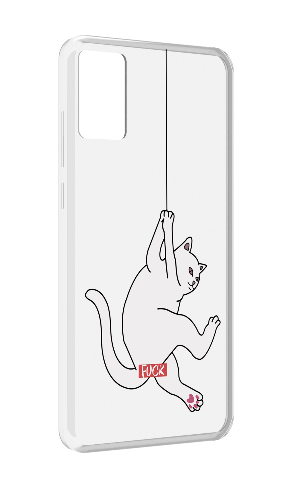

Чехол MyPads котяра-на-веревке для CUBOT P50, Прозрачный, Tocco