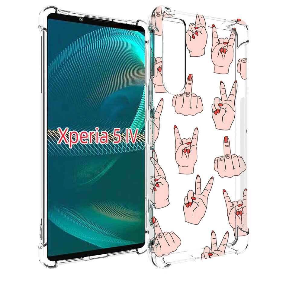 

Чехол MyPads разные-ручки для Sony Xperia 5 IV (5-4), Прозрачный, Tocco