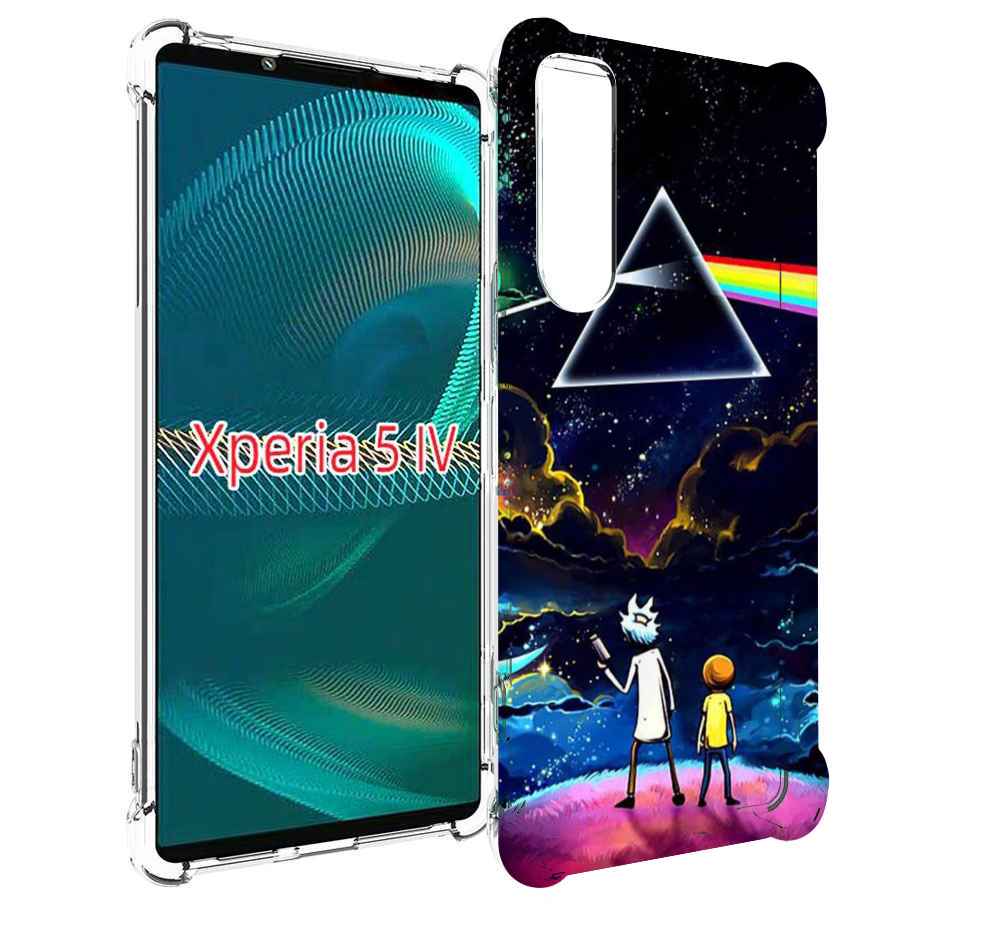 

Чехол MyPads рик и морти в космосе для Sony Xperia 5 IV (5-4), Прозрачный, Tocco
