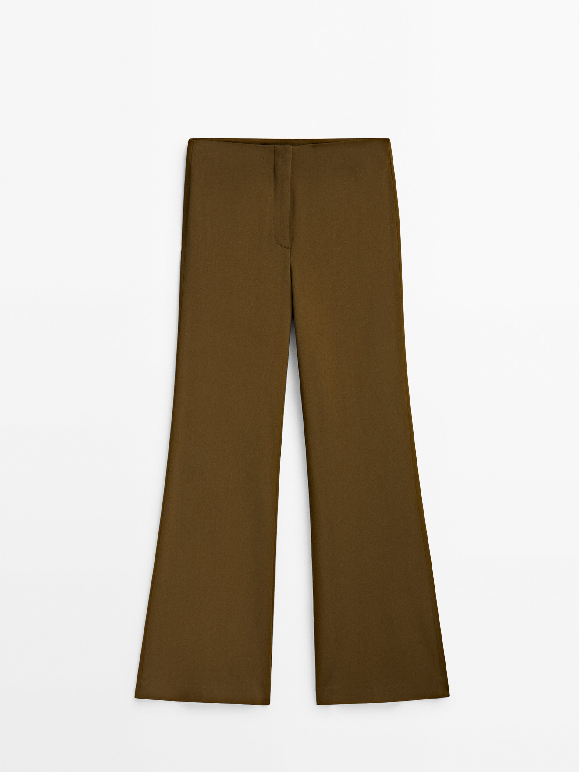фото Брюки женские massimo dutti 05004887505 хаки 36