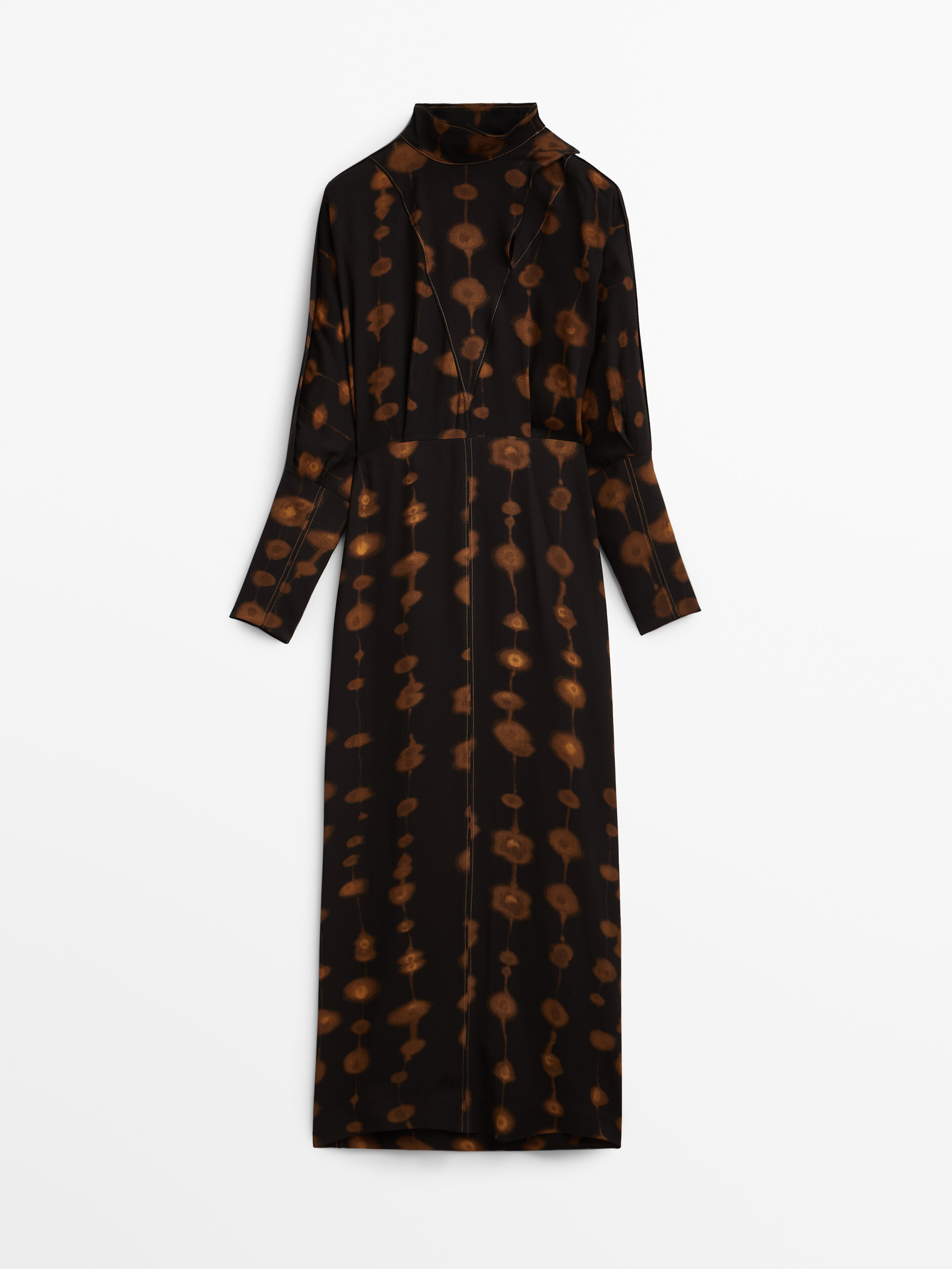 

Платье женское Massimo Dutti 06607888700 коричневое 38, 06607888700