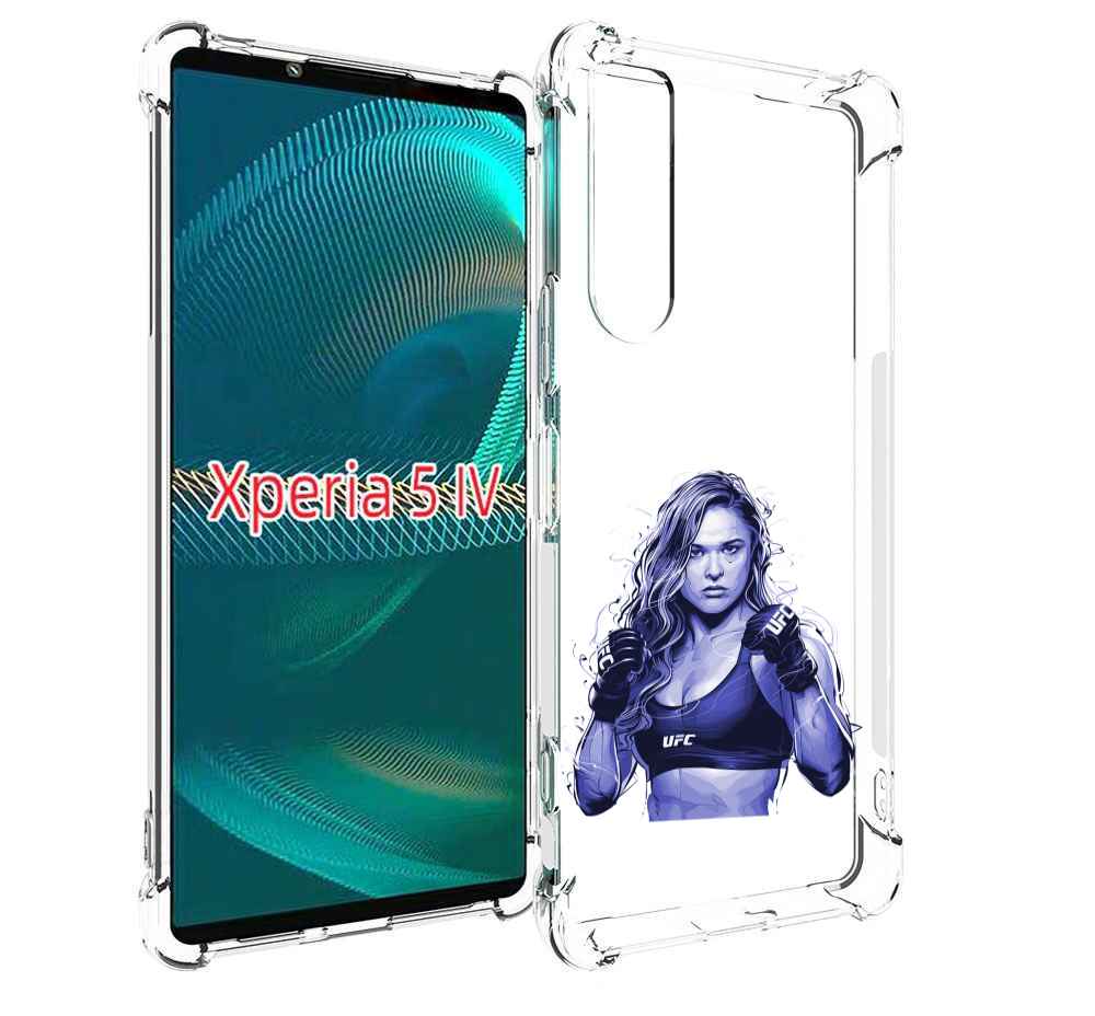 

Чехол MyPads ронда-роузи-юфс для Sony Xperia 5 IV (5-4), Прозрачный, Tocco