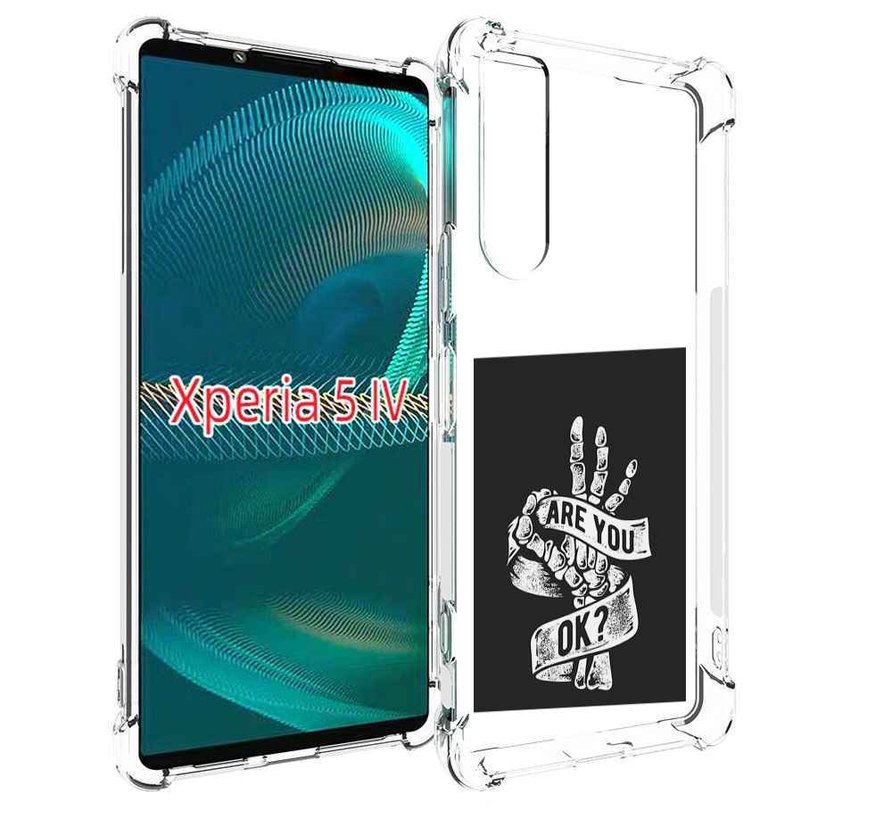 

Чехол MyPads рука-скелета для Sony Xperia 5 IV (5-4), Прозрачный, Tocco