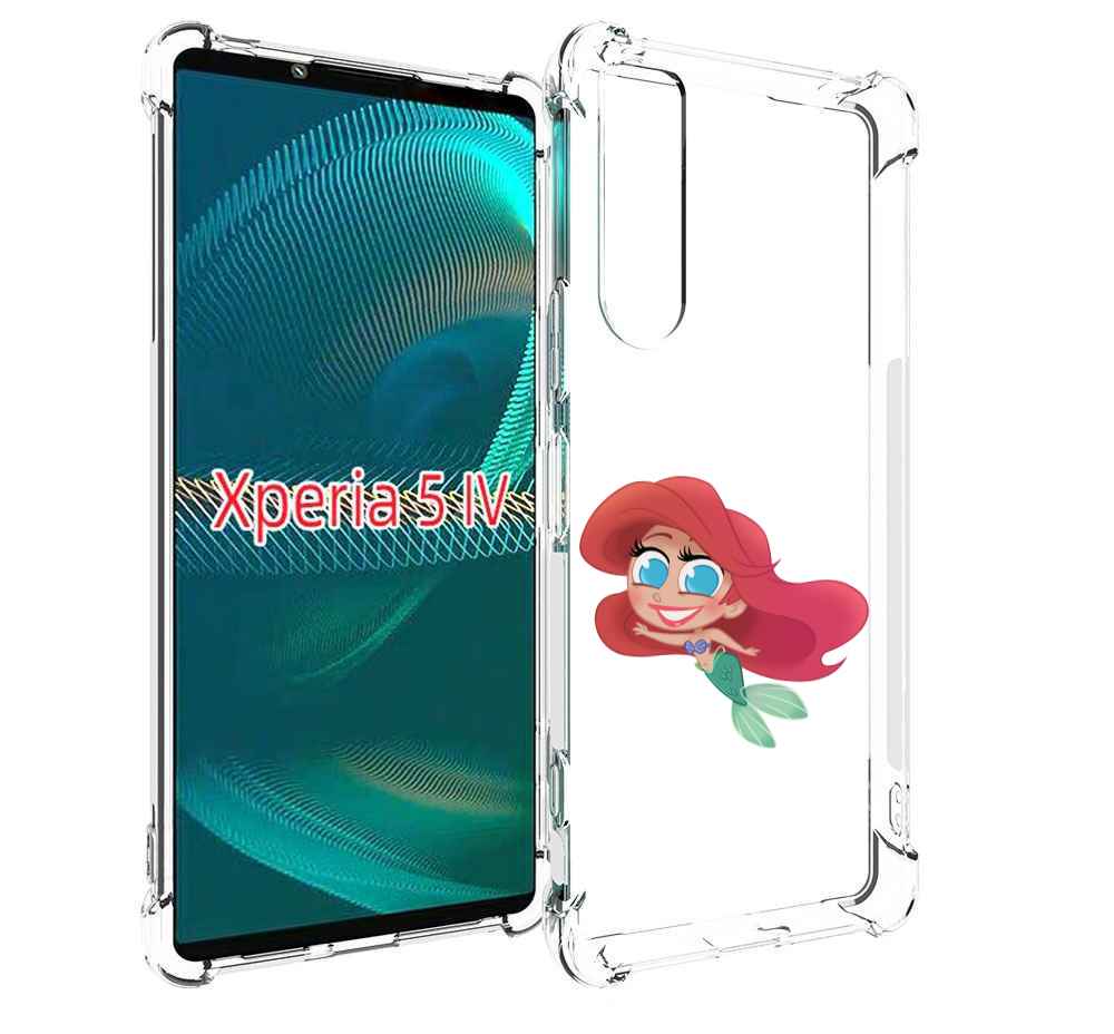 

Чехол MyPads русалка-мулатка для Sony Xperia 5 IV (5-4), Прозрачный, Tocco