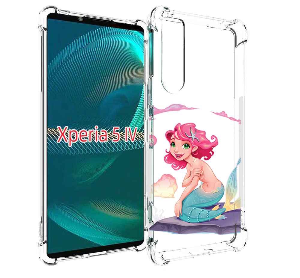 

Чехол MyPads русалочка для Sony Xperia 5 IV (5-4), Прозрачный, Tocco