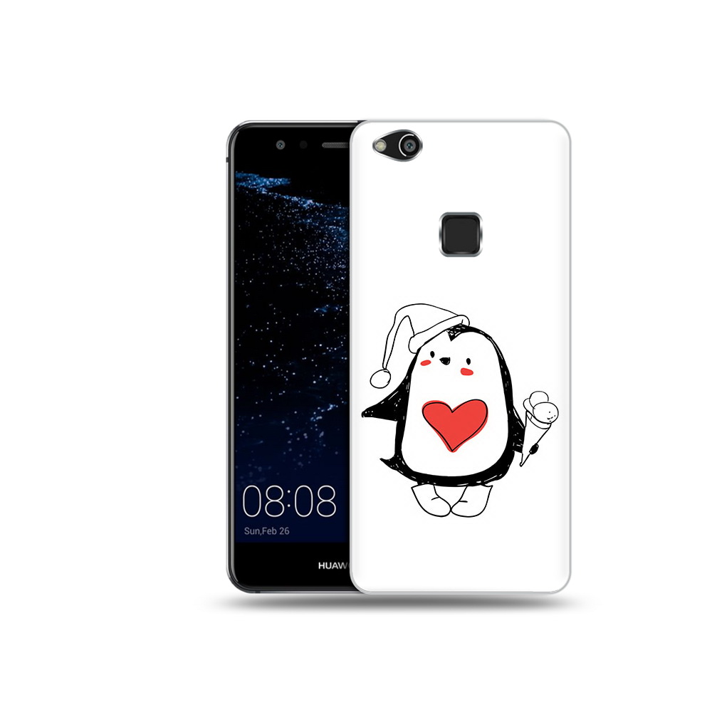 

Чехол MyPads Tocco для Huawei P10 Lite Пингвин с мороженым (PT62135.59.135), Прозрачный, Tocco