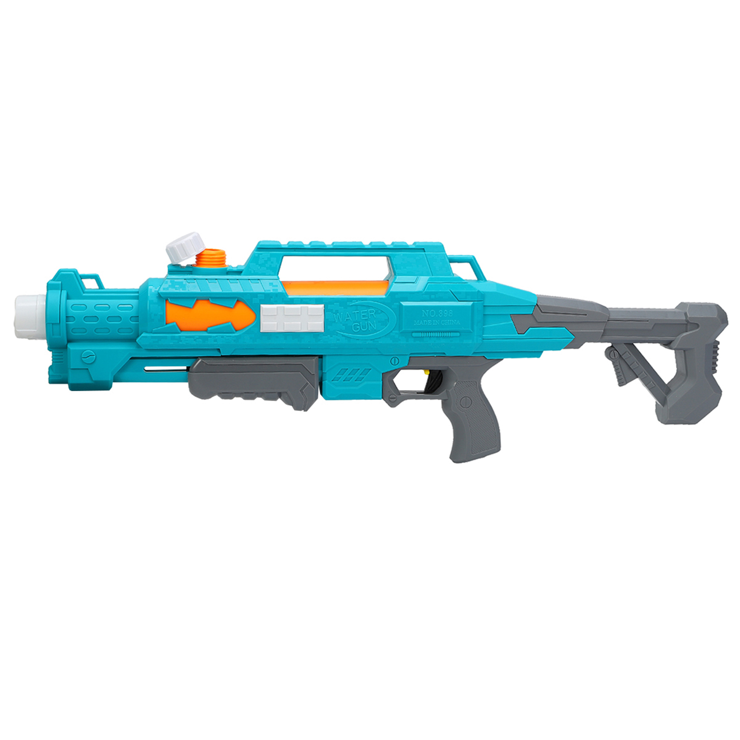 Водный пистолет игрушечный, резервуар, бирюзовый, JB0211532