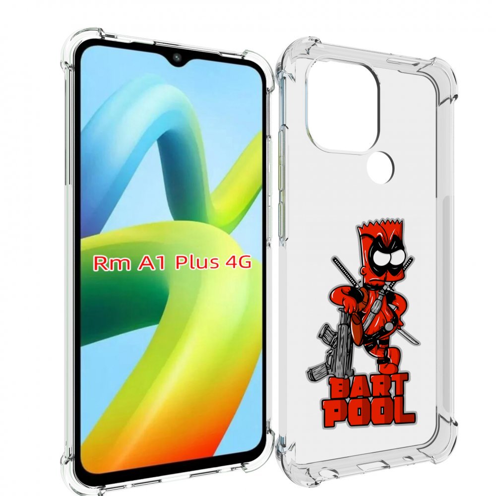 

Чехол MyPads Барт-Пул для Xiaomi Redmi A1 Plus +, Прозрачный, Tocco